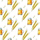 Papel De Parede Adesivo Chopp Gelado N03054 0,48x2,5m