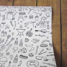 Papel De Parede Adesivo Churrasco Preto 429885085