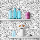 Papel De Parede Adesivo Churrasco Preto 429885085