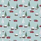 Papel De Parede Adesivo Cidade, Neve . N03071 0,48x2,5m