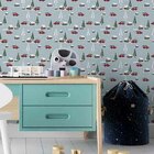 Papel De Parede Adesivo Cidade, Neve . N03071