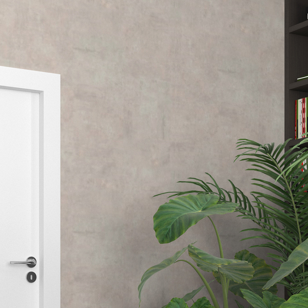 Papel De Parede Adesivo Cimento Queimado Rosê Decor 15m