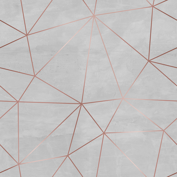 Papel De Parede Adesivo Cinza Escuro Fio Rosé Sala Liso 12m