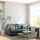 Papel De Parede Adesivo Cinza Minimalista Geométrico 2,80m