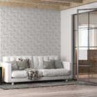 Papel De Parede Adesivo Círculo Abstrato Minimalista 2,80m