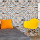 Papel De Parede Adesivo Circulos 255453885