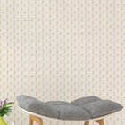 Papel De Parede Adesivo Círculos Dourados 2,70x0,57m