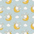 Papel De Parede Adesivo Coelhinho N09080