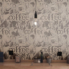 Papel De Parede Adesivo Coffee N03109