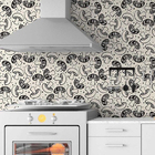 Papel De Parede Adesivo Cogumelos N06091