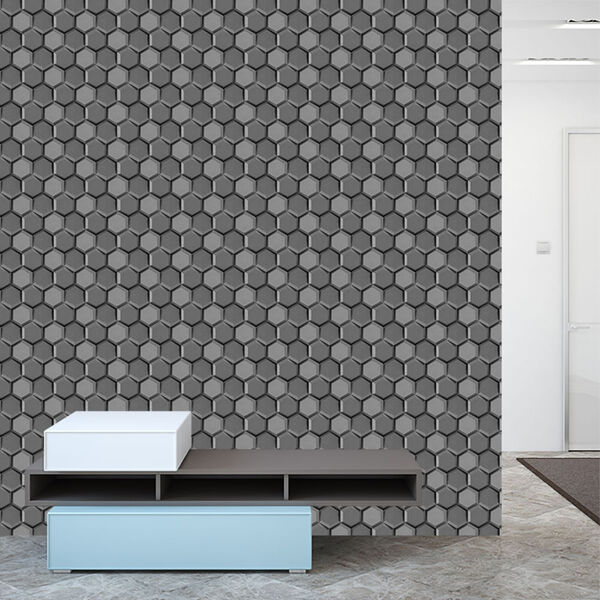 Papel De Parede Adesivo - Colméia - Abstrato - 374ppa