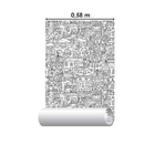 Papel De Parede Adesivo Colorir Cidade 285467783