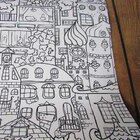 Papel De Parede Adesivo Colorir Cidade 285467783