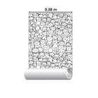 Papel De Parede Adesivo Colorir Gatinho 553657750