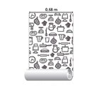 Papel De Parede Adesivo Confeitaria N013195