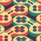 Papel De Parede Adesivo - Controle - Gamer - 177ppv