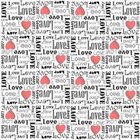 Papel De Parede Adesivo Coração 129382037