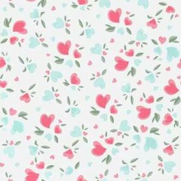 Papel De Parede Adesivo Coração 146512421 0,48x3,00m