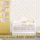 Papel De Parede Adesivo Coração Amarelo 010839 Rolo 0,58x3m