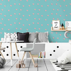 Papel De Parede Adesivo Corações 32501