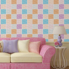 Papel De Parede Adesivo Corações 373825066