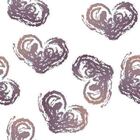 Papel De Parede Adesivo Corações De Giz N06023