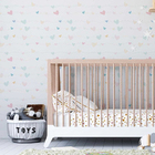 Papel De Parede Adesivo Corações N04075