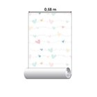 Papel De Parede Adesivo Corações N04075