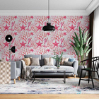 Papel De Parede Adesivo Corais Oceano N06009