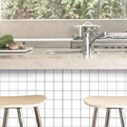 Papel De Parede Adesivo Cozinha Alta Temperatura Azulejo Metr