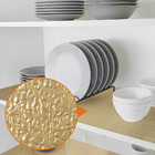 Papel De Parede Adesivo Cozinha Alta Temperatura Dourado Text