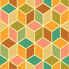 Papel De Parede Adesivo - Cubos - 172ppv