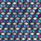 Papel De Parede Adesivo - Cubos - 187ppa