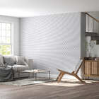 Papel De Parede Adesivo Cubos 3d Relevo Minimalista 2,80m