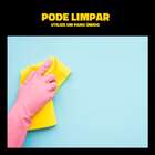 Papel De Parede Adesivo De Sala Rosa E Preto Zara 3 Metros