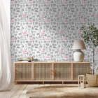 Papel De Parede Adesivo Decoração Academia Fitness 10mx50cm