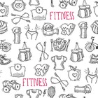 Papel De Parede Adesivo Decoração Academia Fitness 1mx50cm