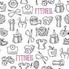 Papel De Parede Adesivo Decoração Academia Fitness 6mx50cm