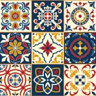 Papel De Parede Adesivo Decoração Azulejo Estilo Português 12