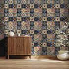 Papel De Parede Adesivo Decoração Azulejo Estilo Português 1m