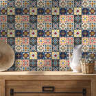 Papel De Parede Adesivo Decoração Azulejo Estilo Português 1m