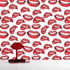 Papel De Parede Adesivo Decoração Casa Abstrato Bocas 9mx50cm