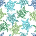 Papel De Parede Adesivo Decoração Casa Animais Tartarugas 2,5