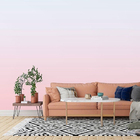 Papel De Parede Adesivo Degradê Azul Rosa N014179