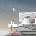 Papel De Parede Adesivo Degradê Estrelado N014107