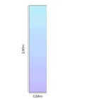 Papel De Parede Adesivo Degradê Lilás Azul N05130