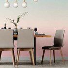 Papel De Parede Adesivo Degradê Rosa Azul N07147