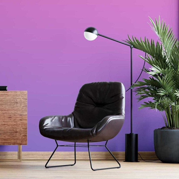 Papel De Parede Adesivo Degradê Rosa E Roxo N05170