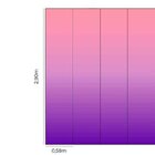 Papel De Parede Adesivo Degradê Rosa Roxo N014066