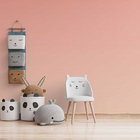 Papel De Parede Adesivo Degradê Rosê N014002